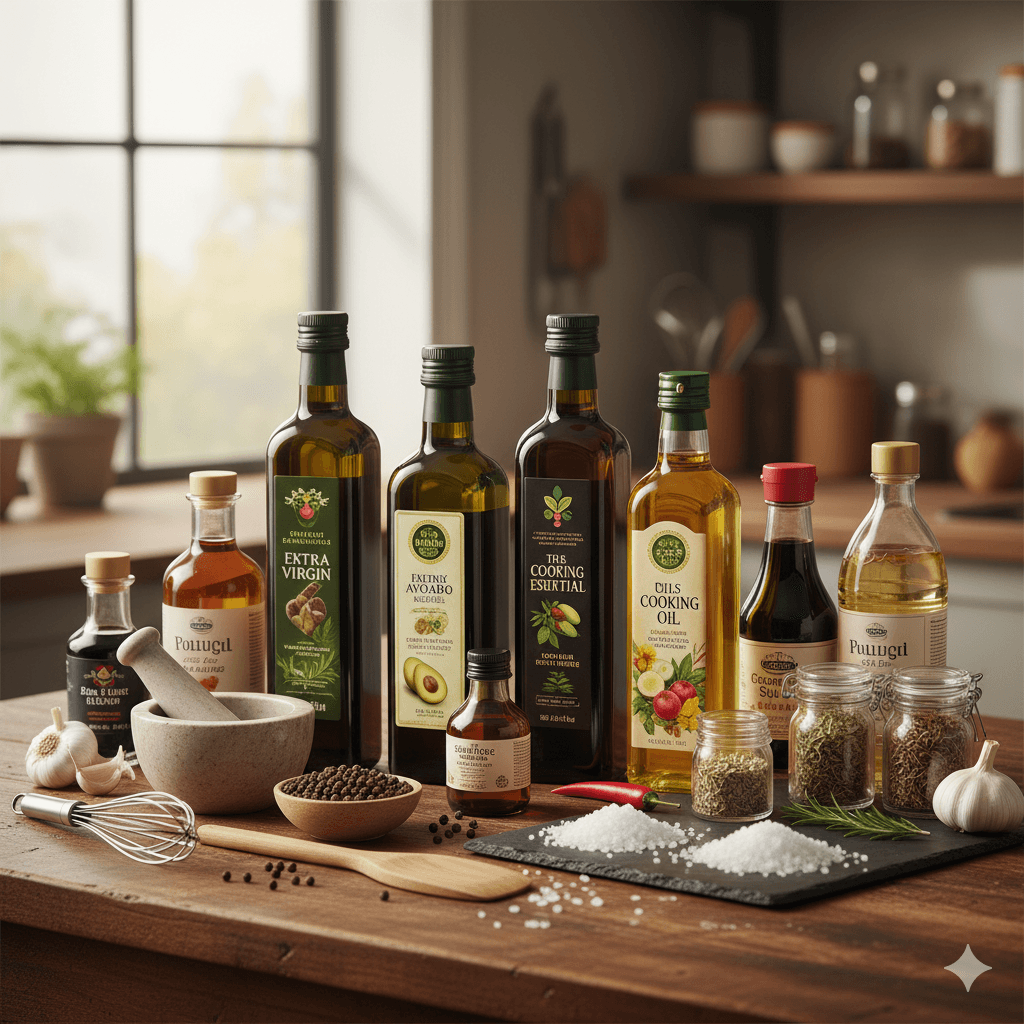 Oils & Cooking Essentials